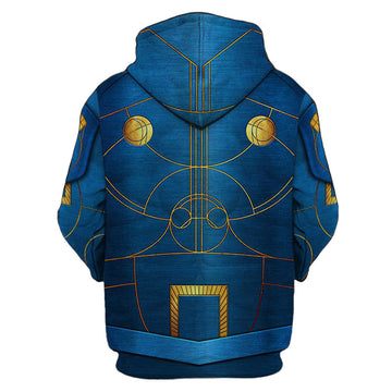 Película Eternals Ikaris Sudadera Cosplay Navidad Fiesta 3D Impreso chaqueta